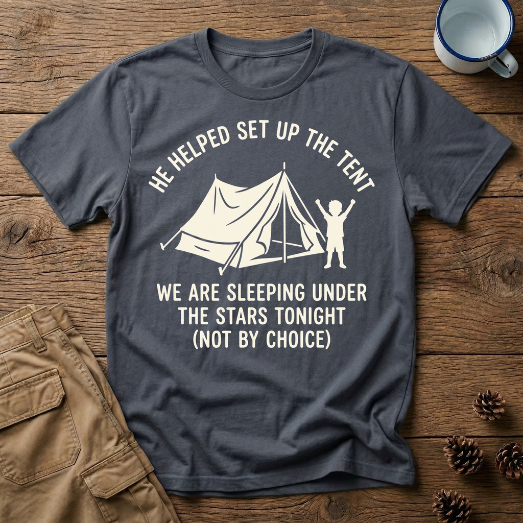 Kid Built Tent - T-Shirt