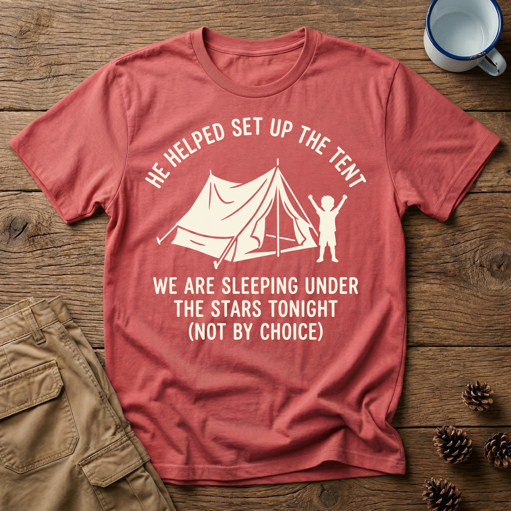 Kid Built Tent - T-Shirt