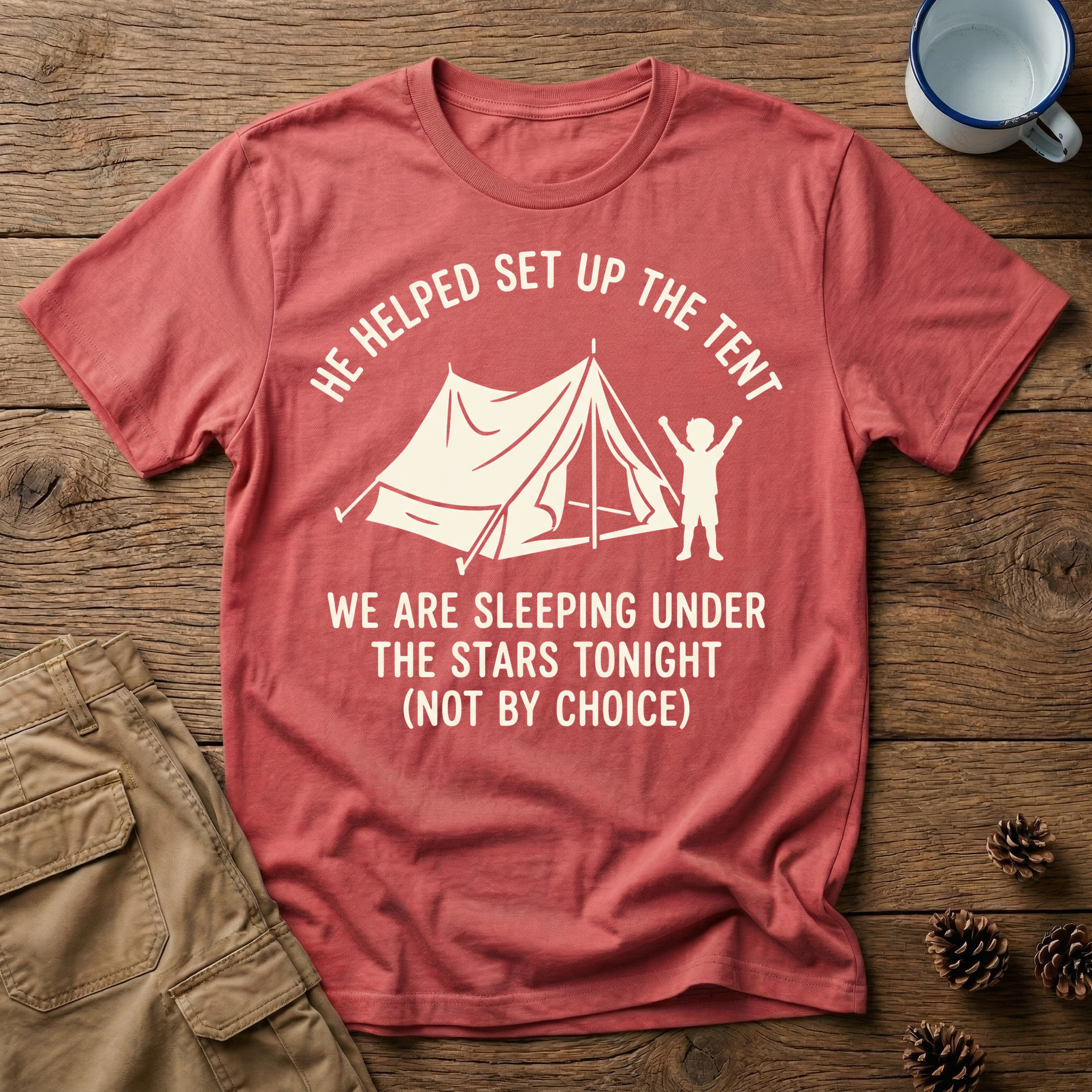 Kid Built Tent - T-Shirt