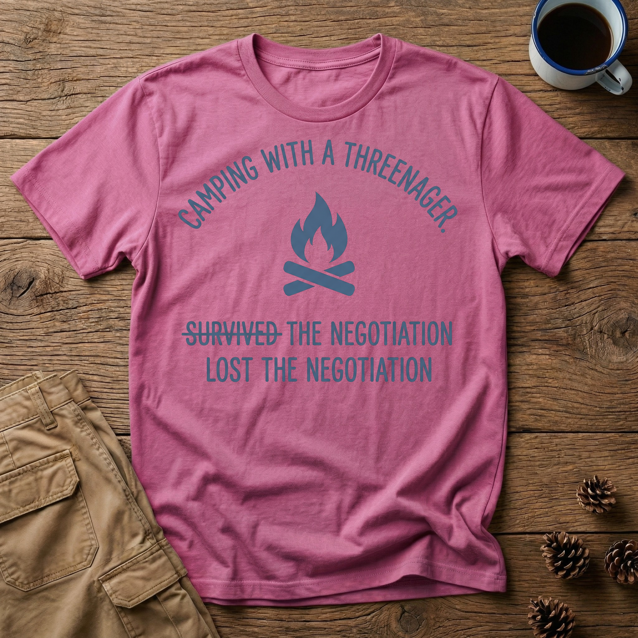 Lost The negotiation - T-Shirt