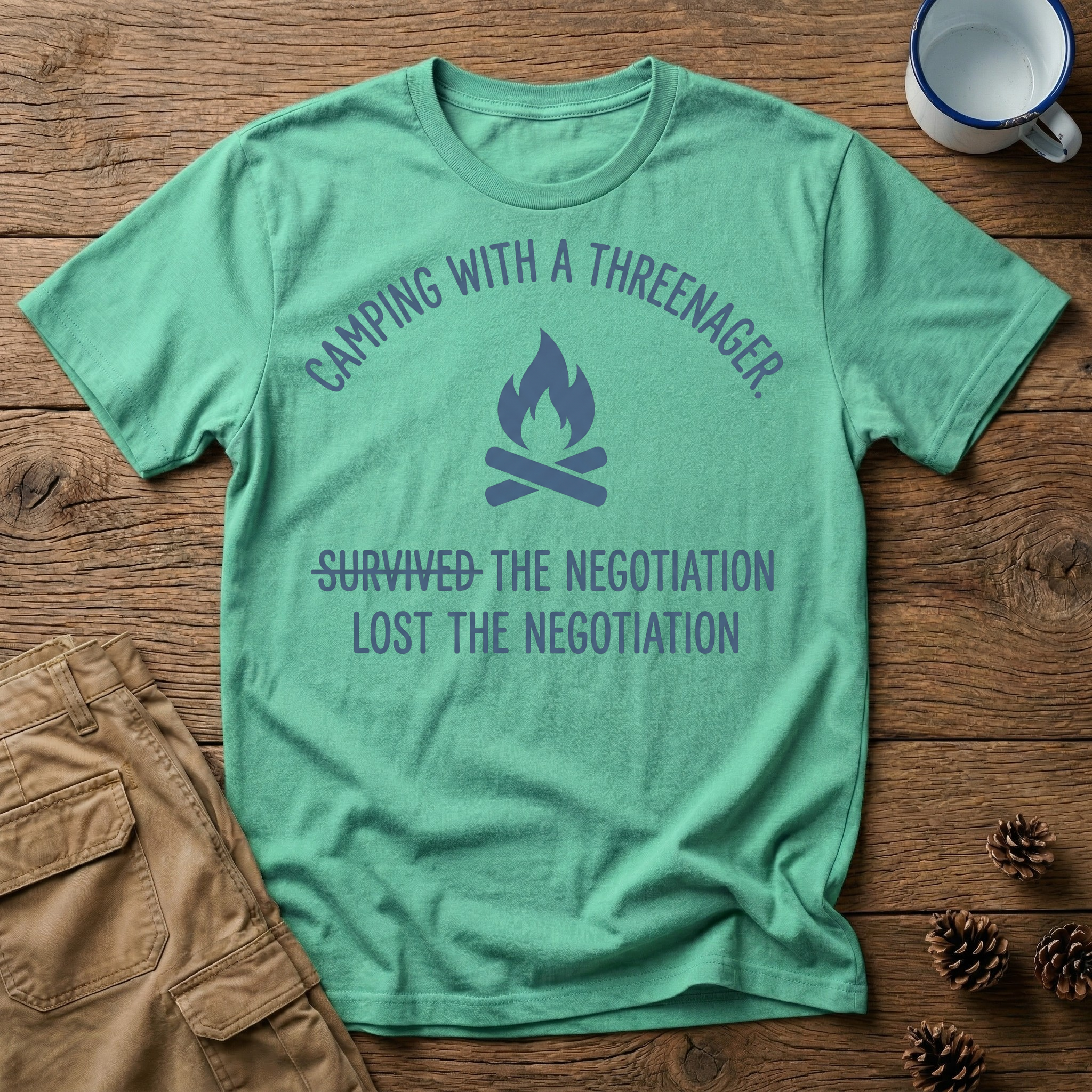 Lost The negotiation - T-Shirt