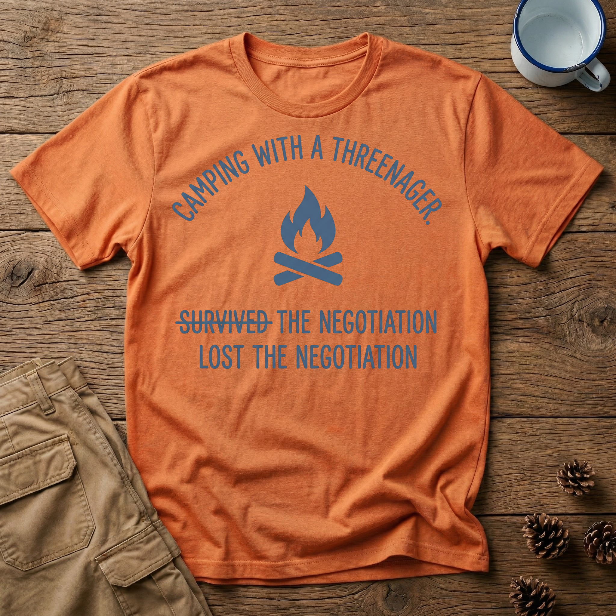 Lost The negotiation - T-Shirt