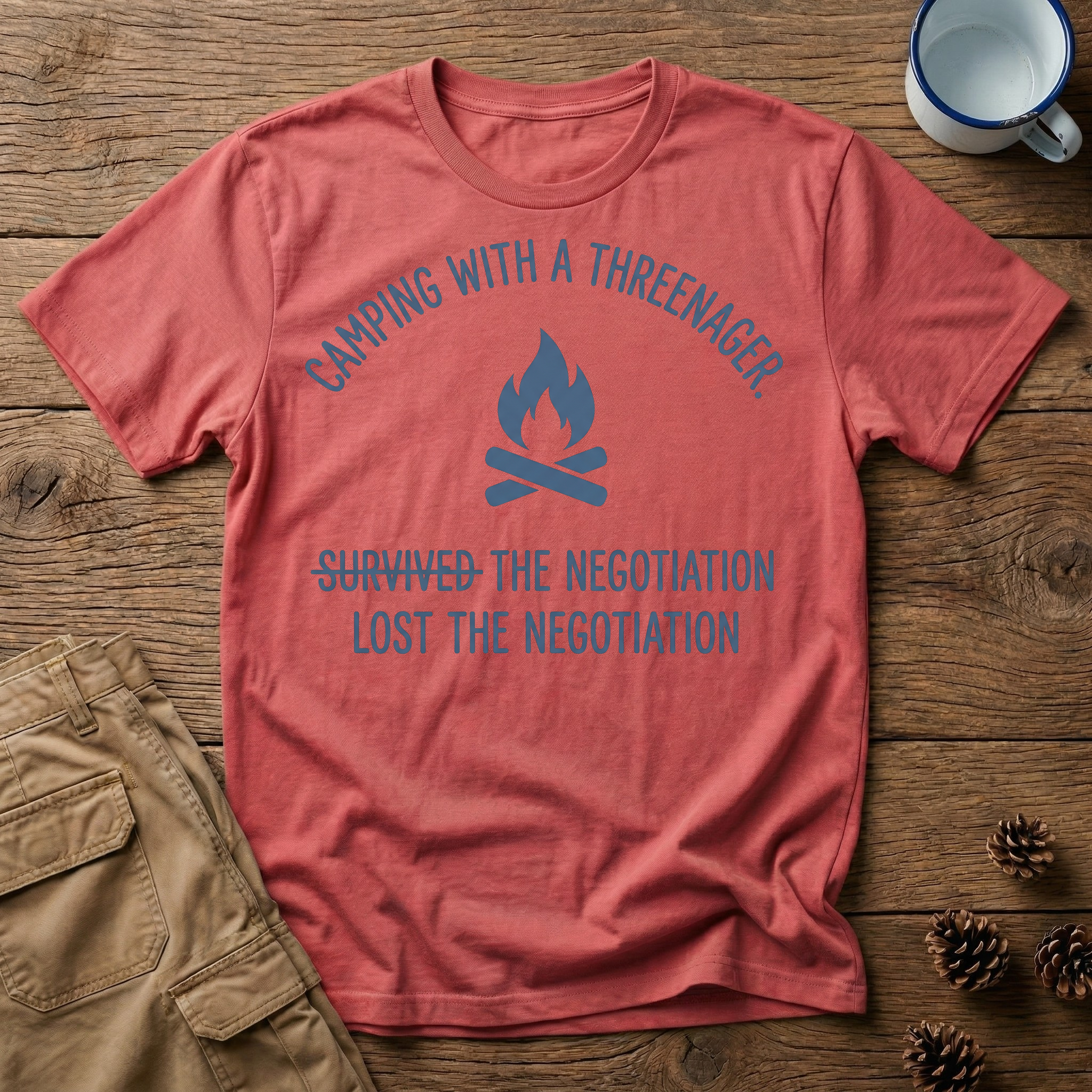 Lost The negotiation - T-Shirt