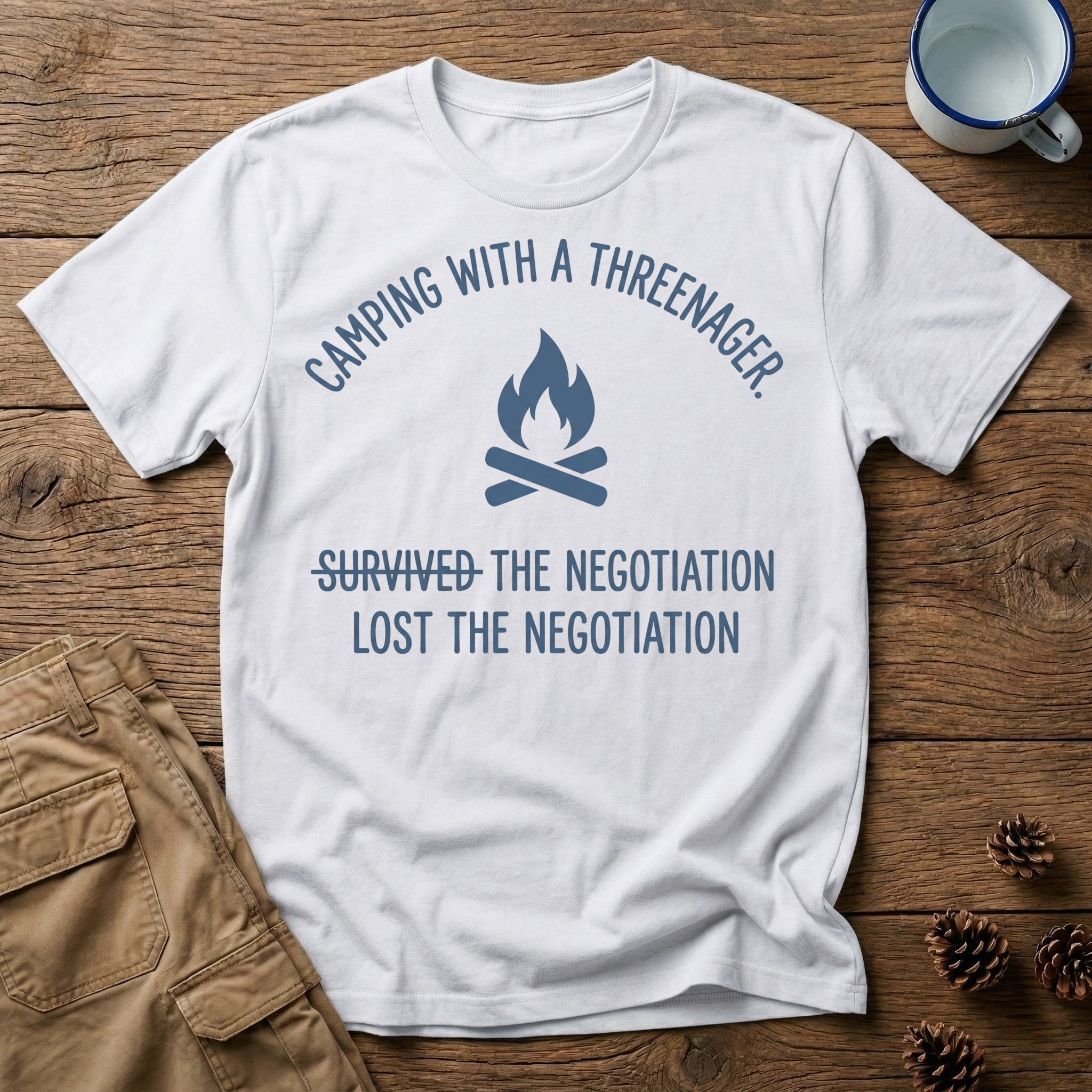 Lost The negotiation - T-Shirt
