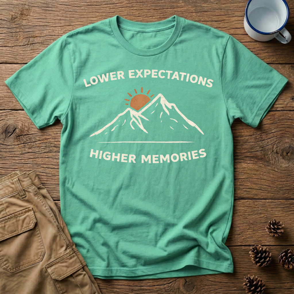 Lower Expectations Higher Memories T-Shirt