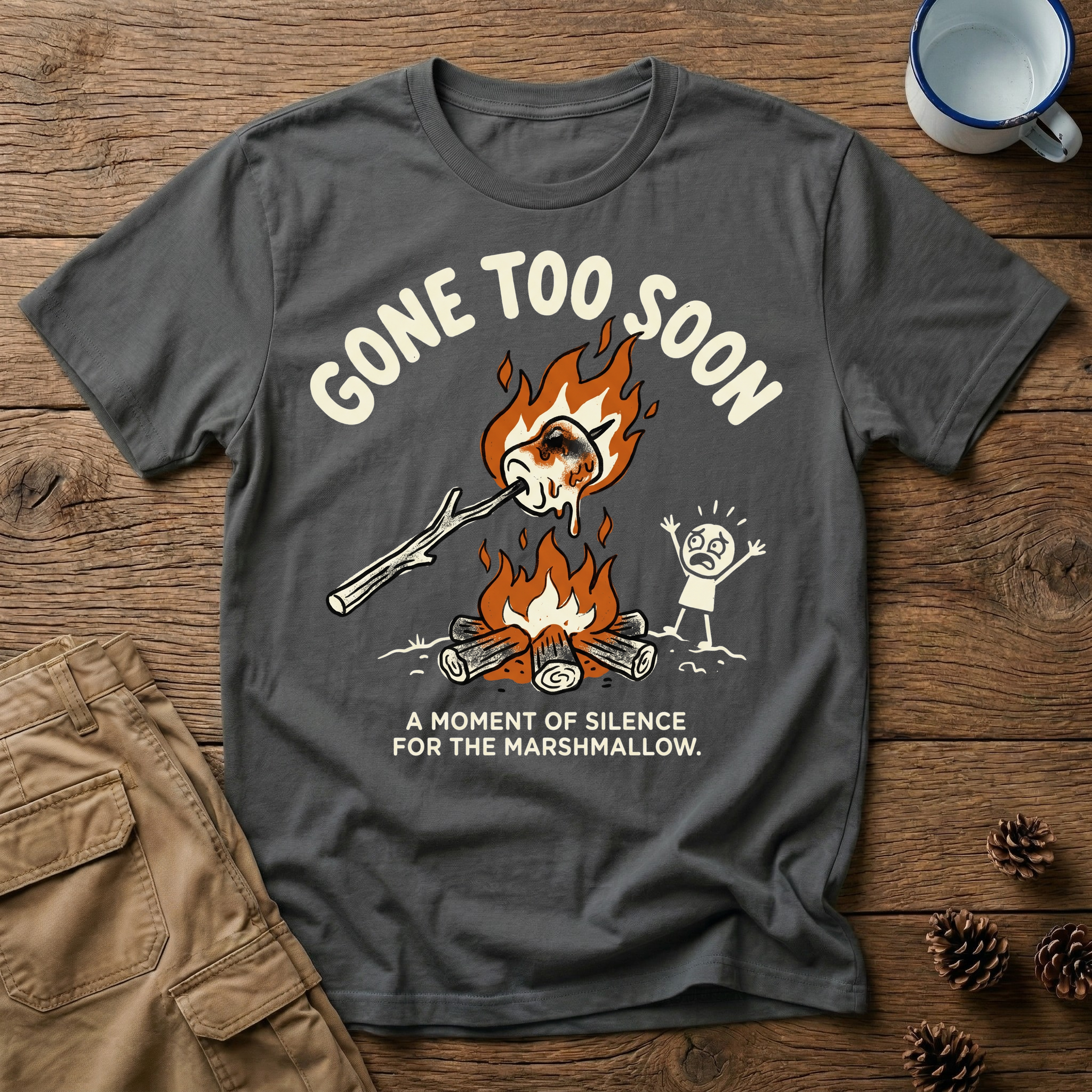 Marshmallow Casualty - T-Shirt