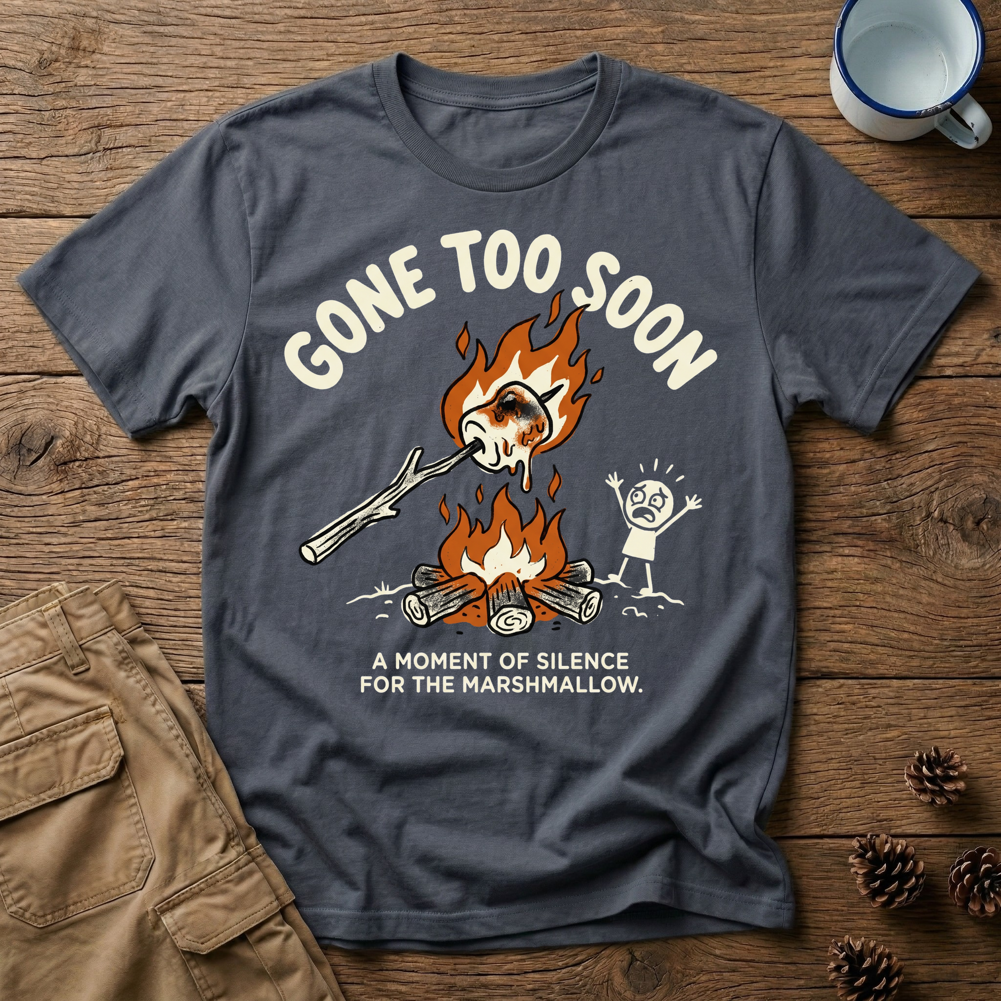 Marshmallow Casualty - T-Shirt
