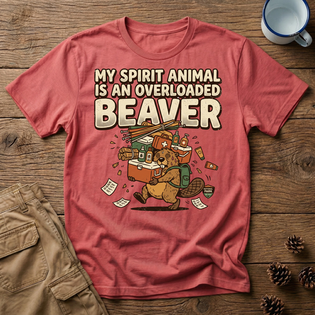 Overloaded Beaver - T-Shirt