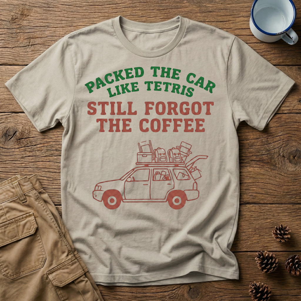 Packed the Car Like Tetris T-Shirt
