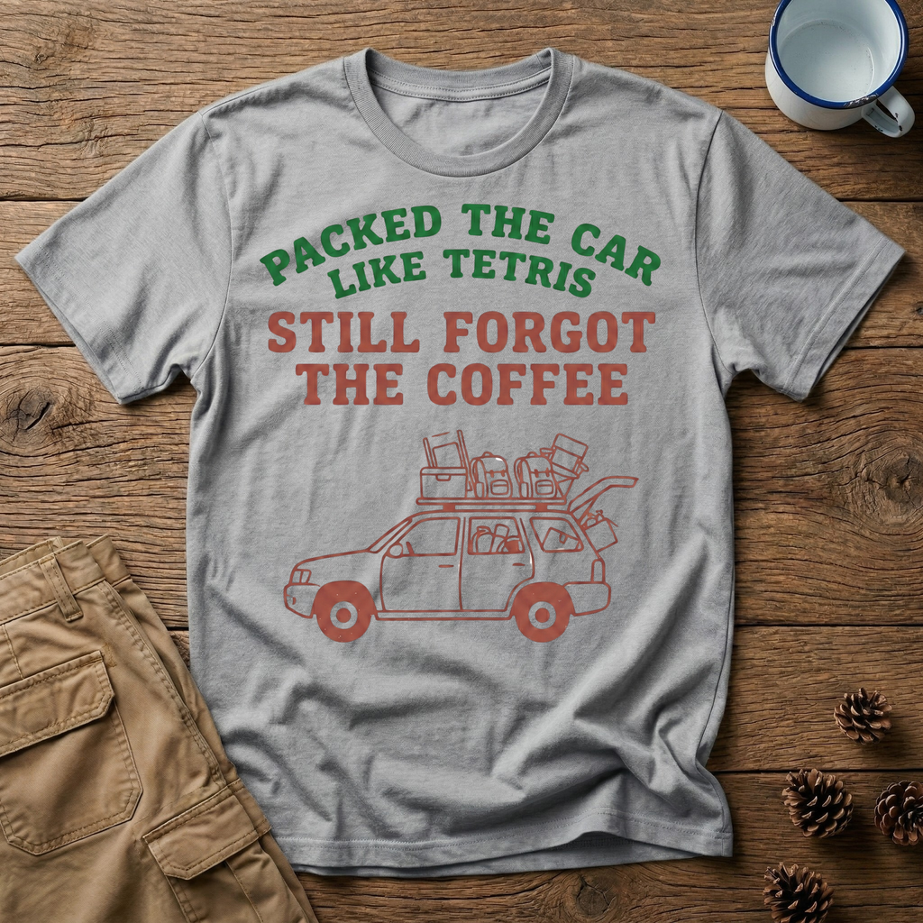 Packed the Car Like Tetris T-Shirt