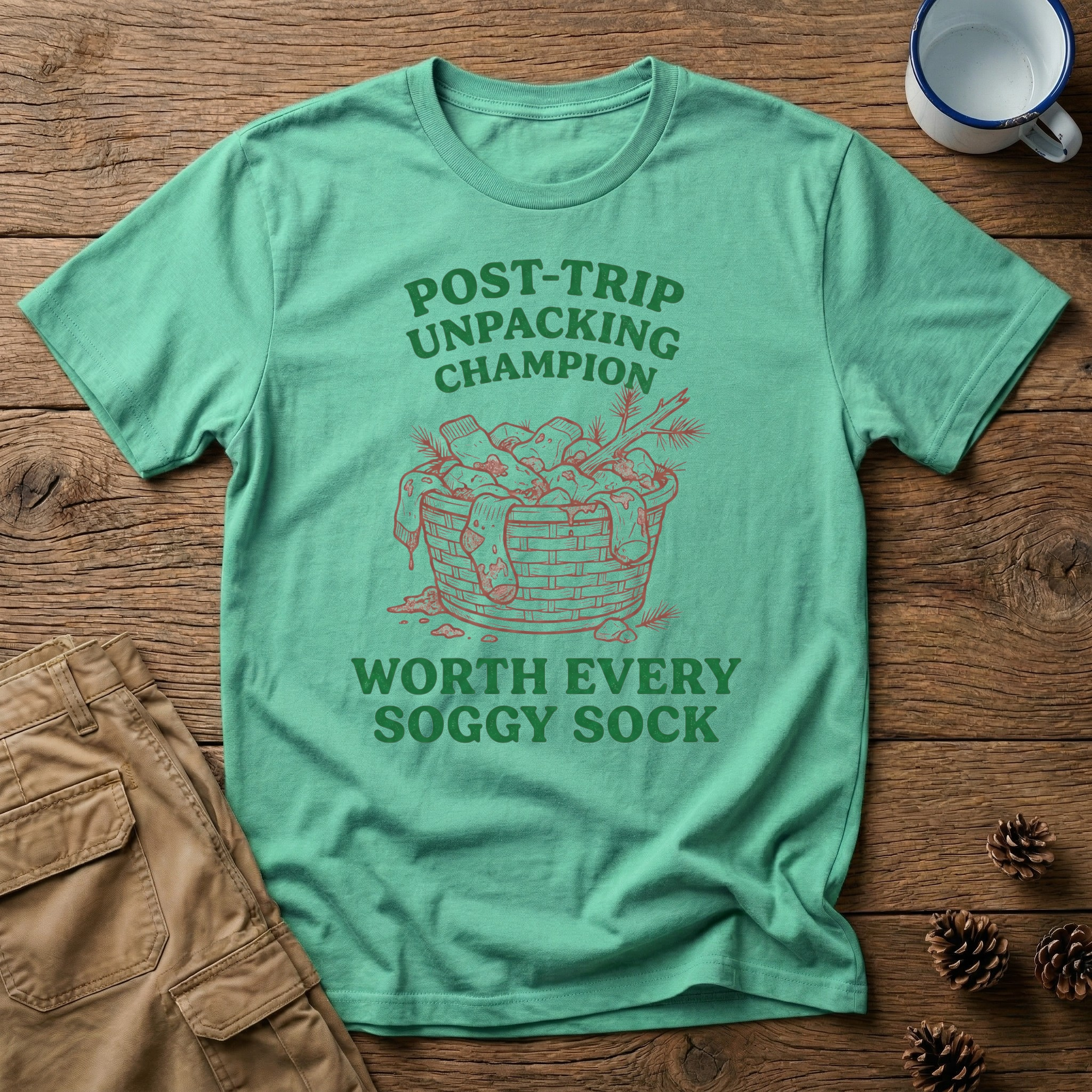 Post-Trip Unpacking Champion T-Shirt