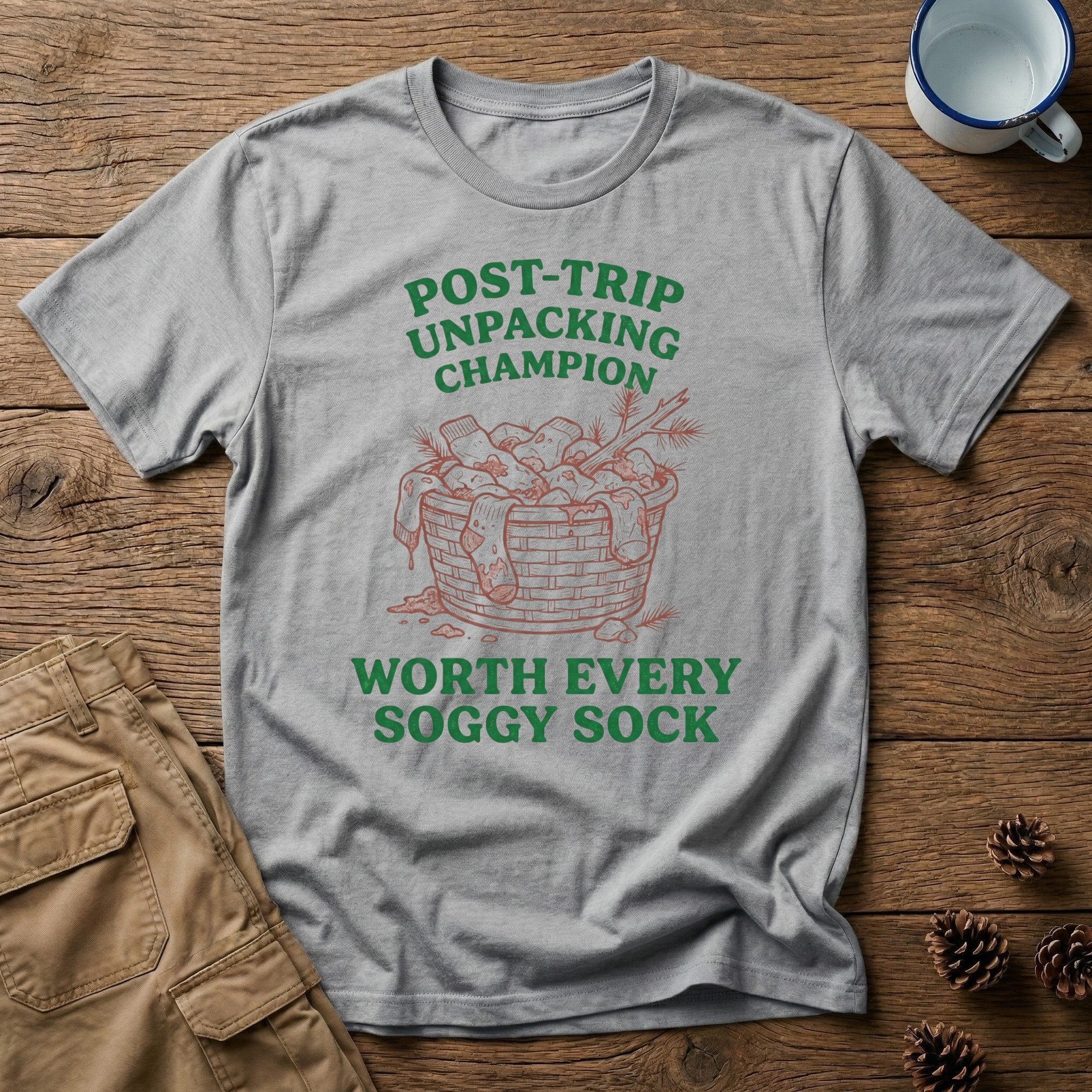 Post-Trip Unpacking Champion T-Shirt