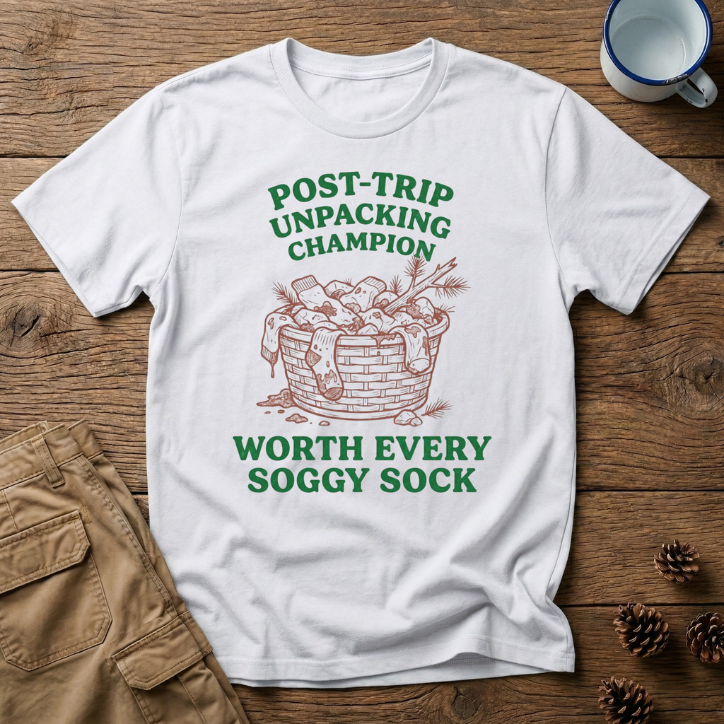 Post-Trip Unpacking Champion T-Shirt
