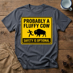 Probably a Fluffy Cow - T-Shirt