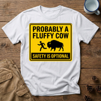 Probably a Fluffy Cow - T-Shirt