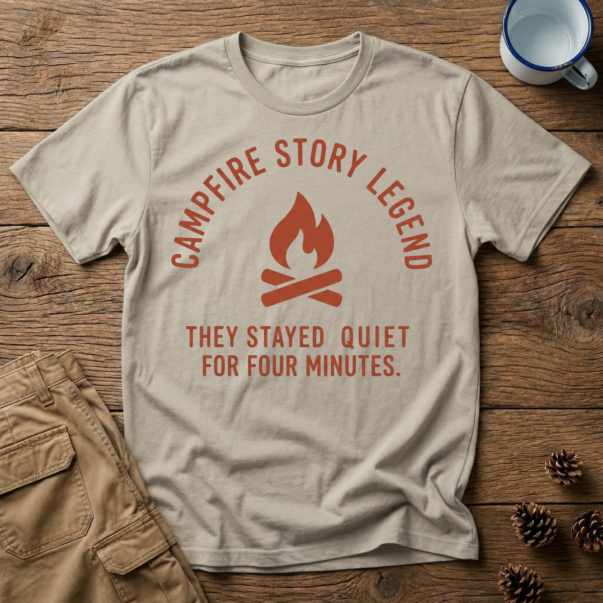Quiet For Four Minutes - T-Shirt