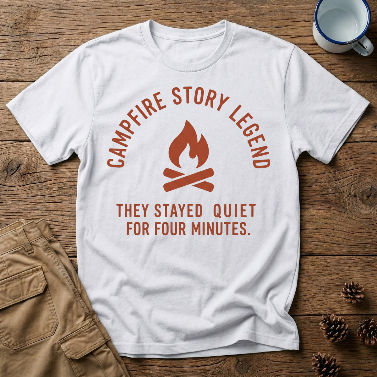 Quiet For Four Minutes - T-Shirt
