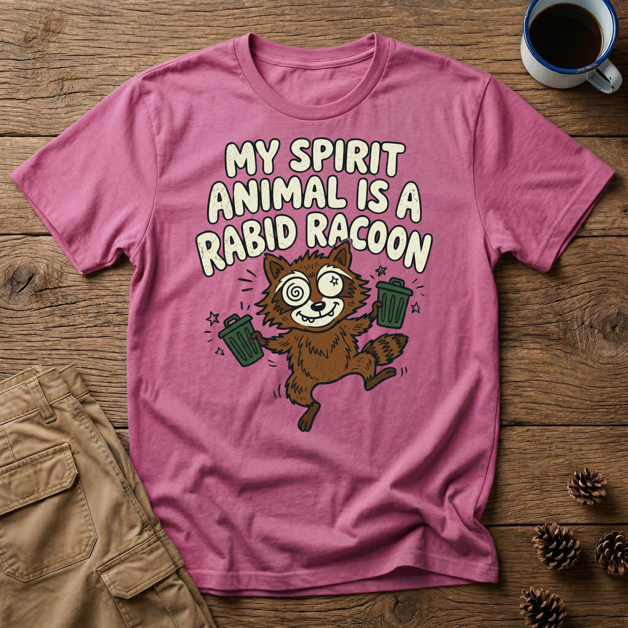 Rabid Racoon - T-Shirt