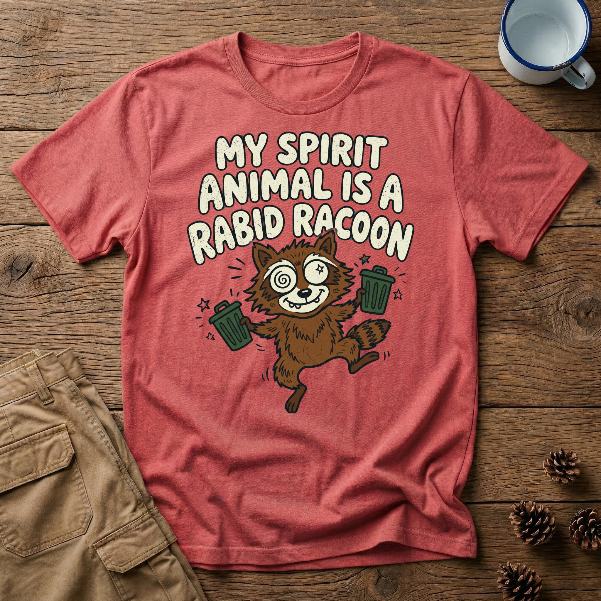 Rabid Racoon - T-Shirt