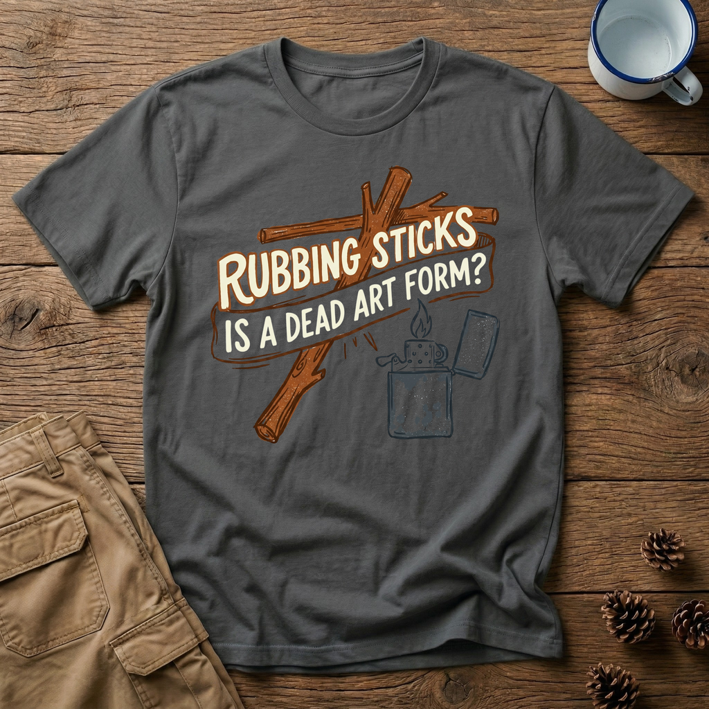 Rubbing Sticks - T-Shirt