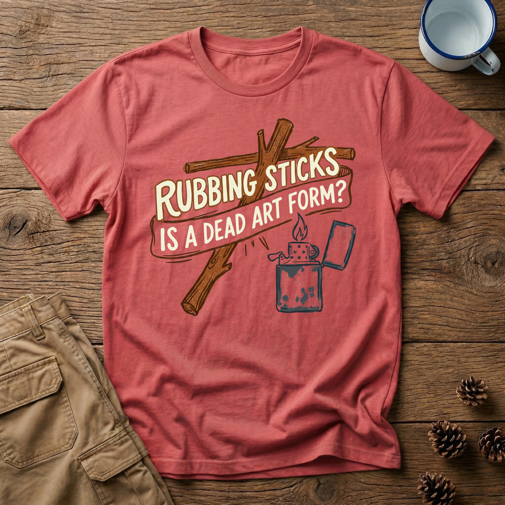Rubbing Sticks - T-Shirt