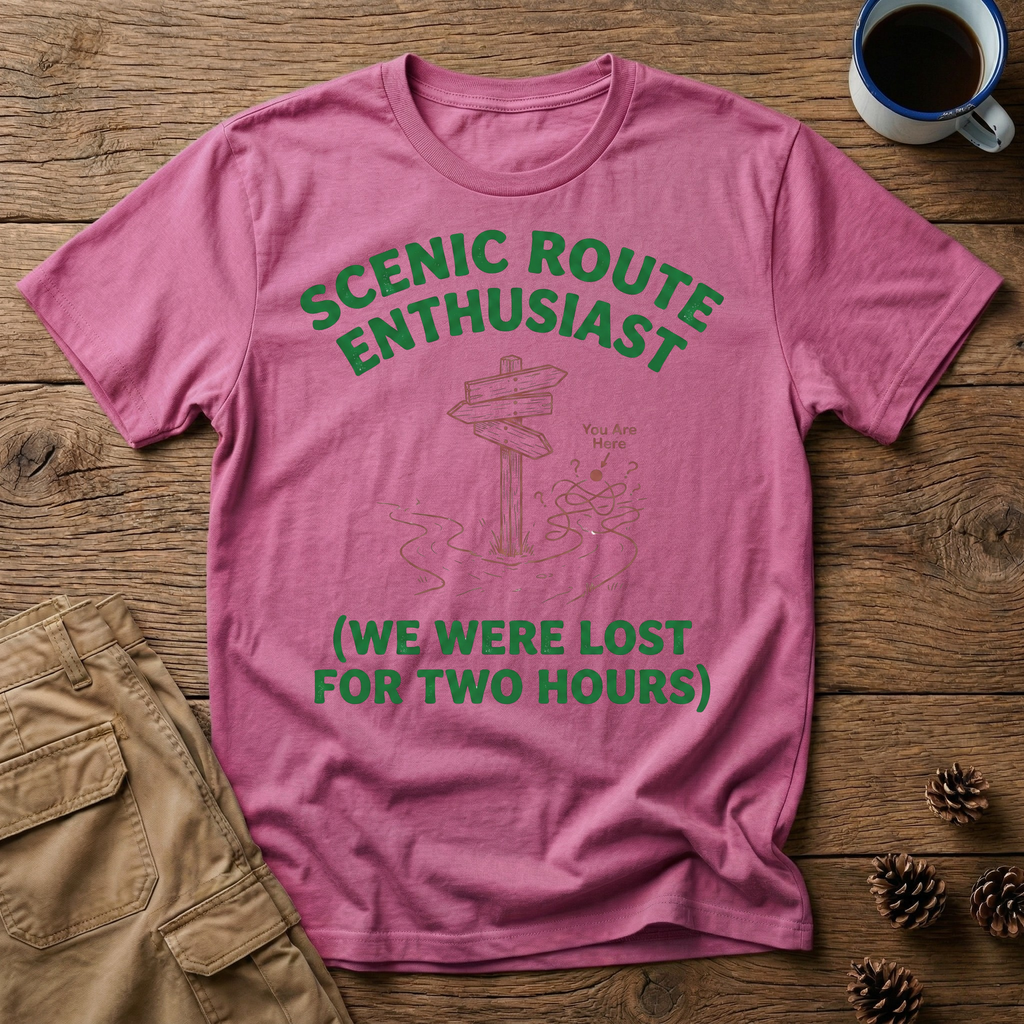 Scenic Route Enthusiast T-Shirt