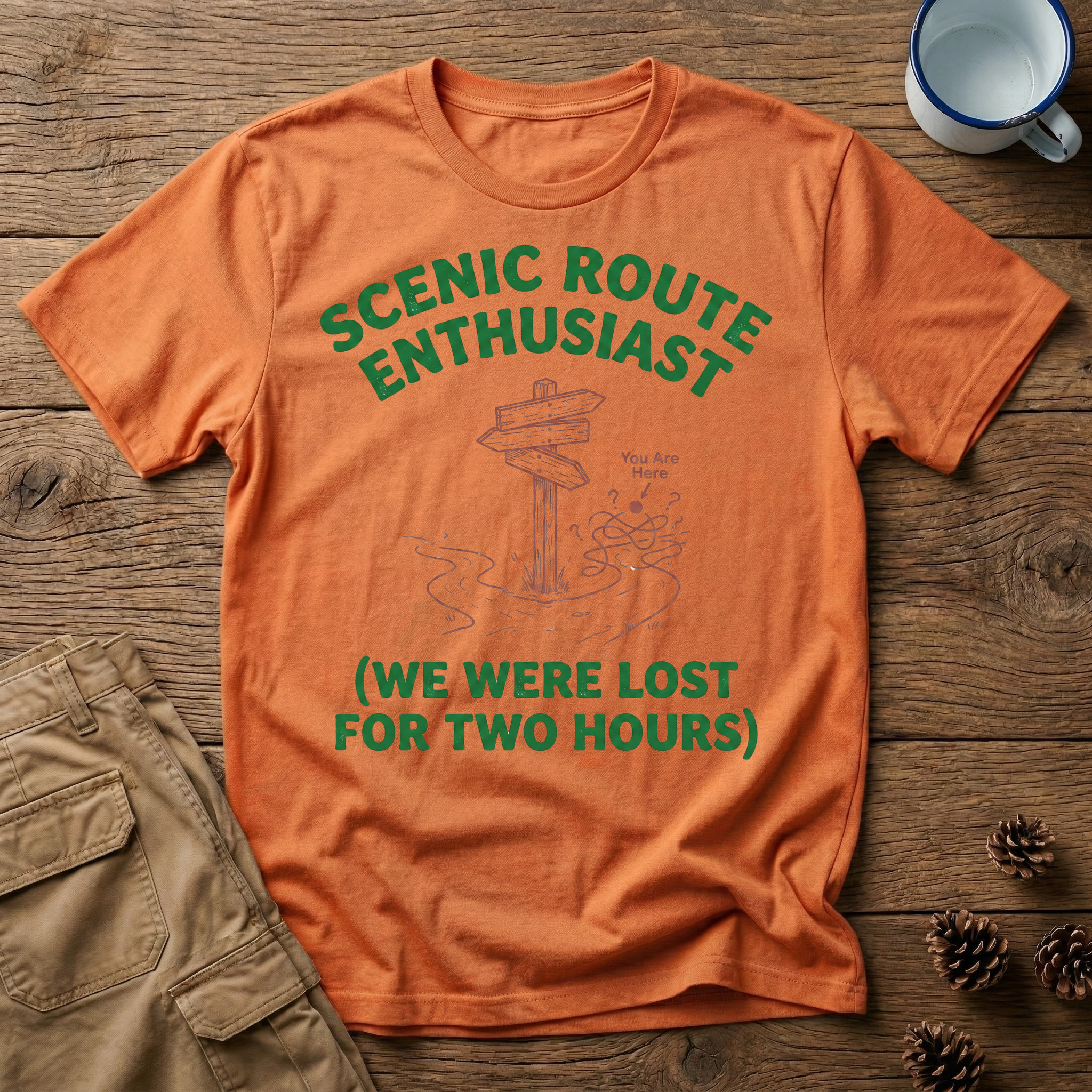 Scenic Route Enthusiast T-Shirt