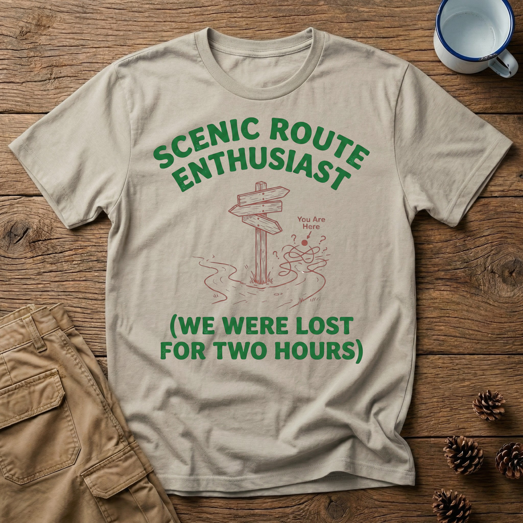 Scenic Route Enthusiast T-Shirt