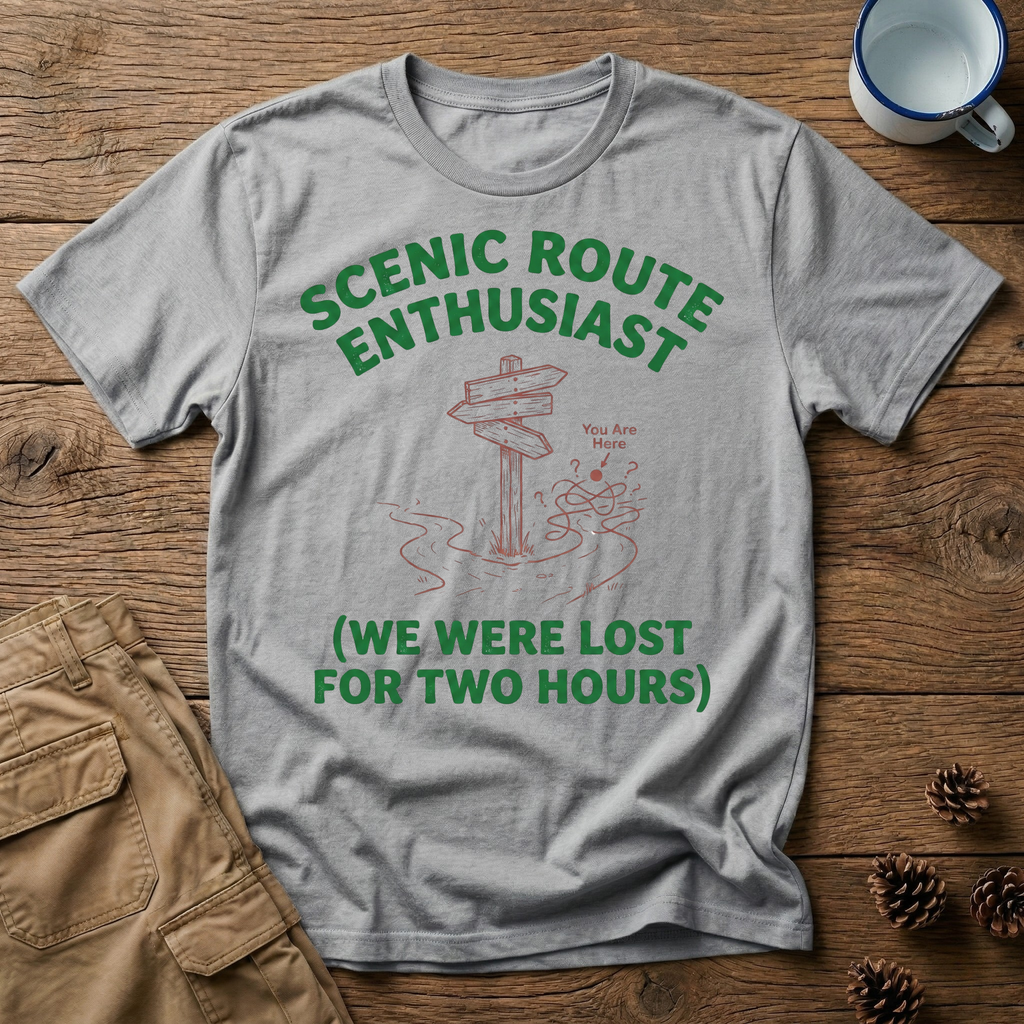 Scenic Route Enthusiast T-Shirt
