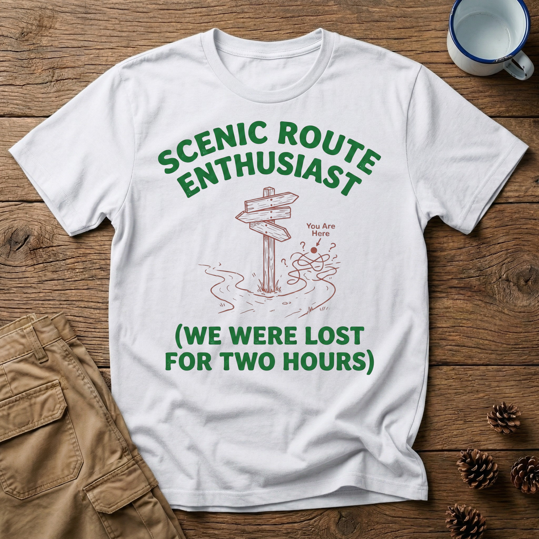 Scenic Route Enthusiast T-Shirt