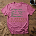Slept 2 Hours Checklist T-Shirt