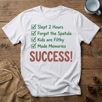 Slept 2 Hours Checklist T-Shirt