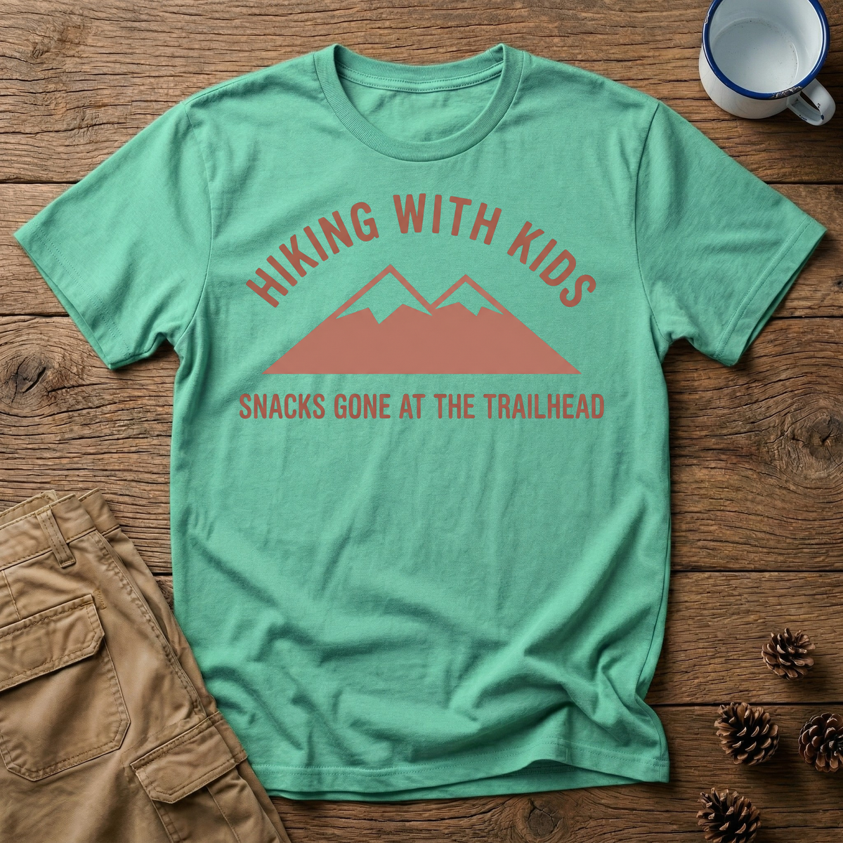 Snacks Gone At The Trailhead - T-Shirt