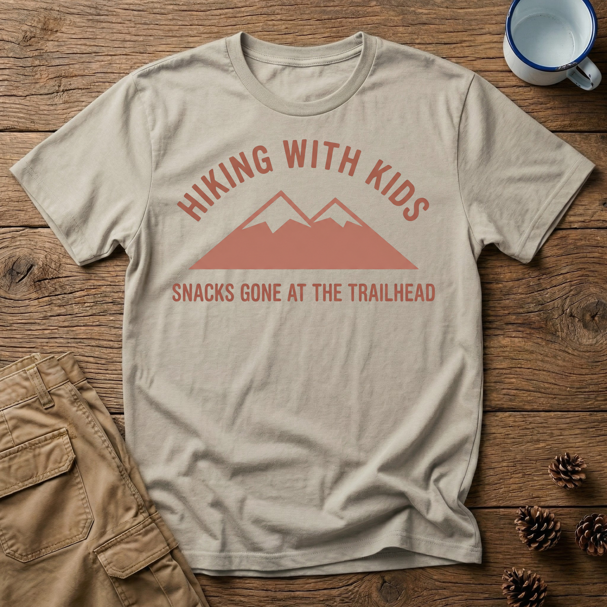 Snacks Gone At The Trailhead - T-Shirt