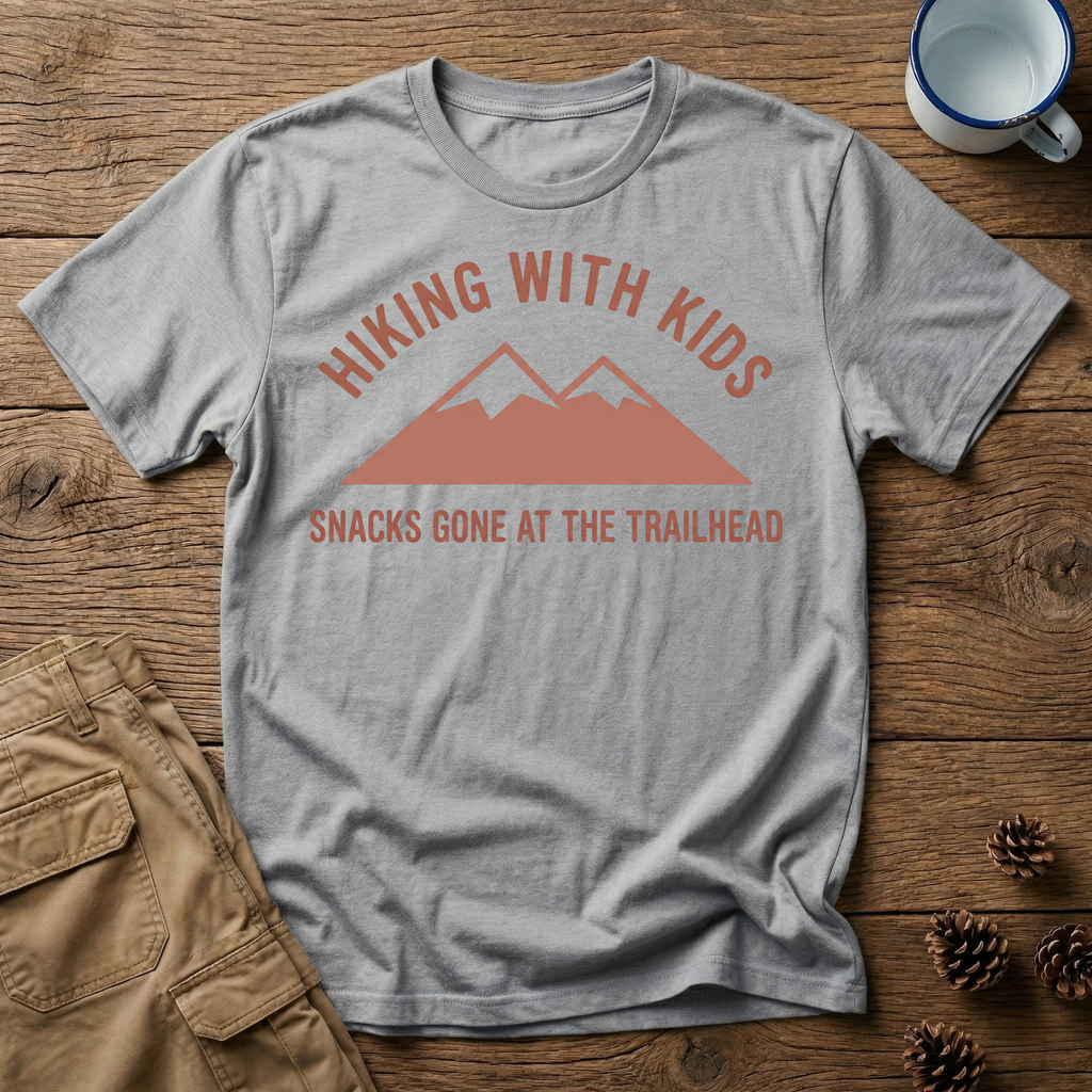 Snacks Gone At The Trailhead - T-Shirt