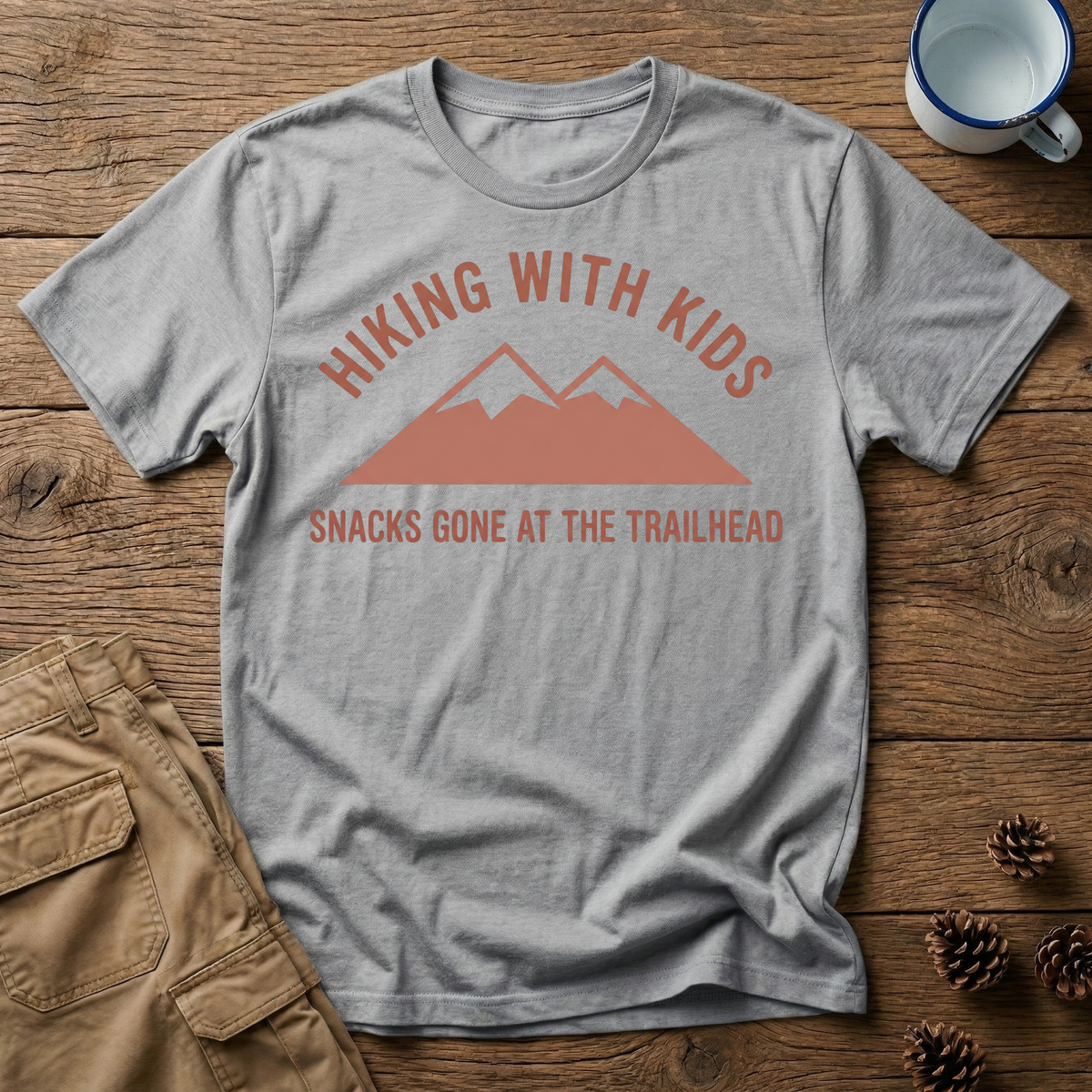 Snacks Gone At The Trailhead - T-Shirt