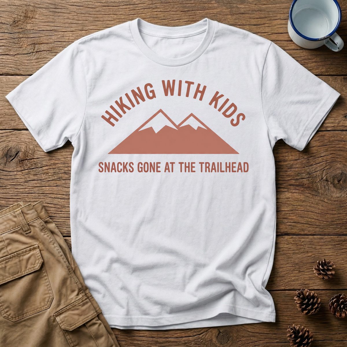 Snacks Gone At The Trailhead - T-Shirt