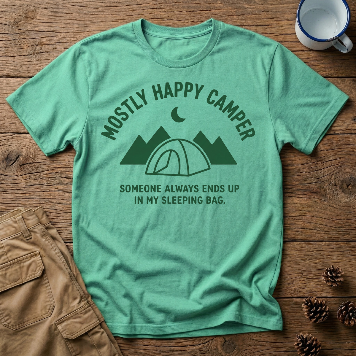 Someone In My Sleeping Bag - T-Shirt