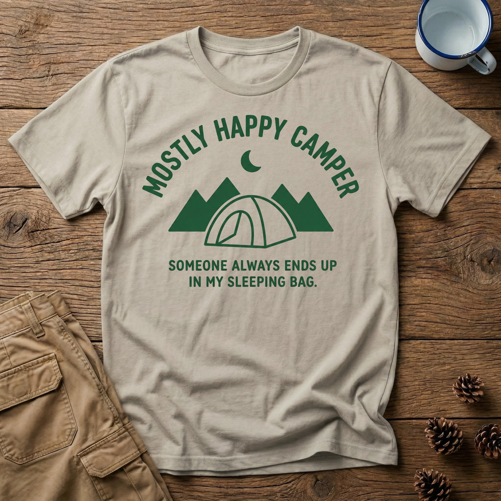 Someone In My Sleeping Bag - T-Shirt
