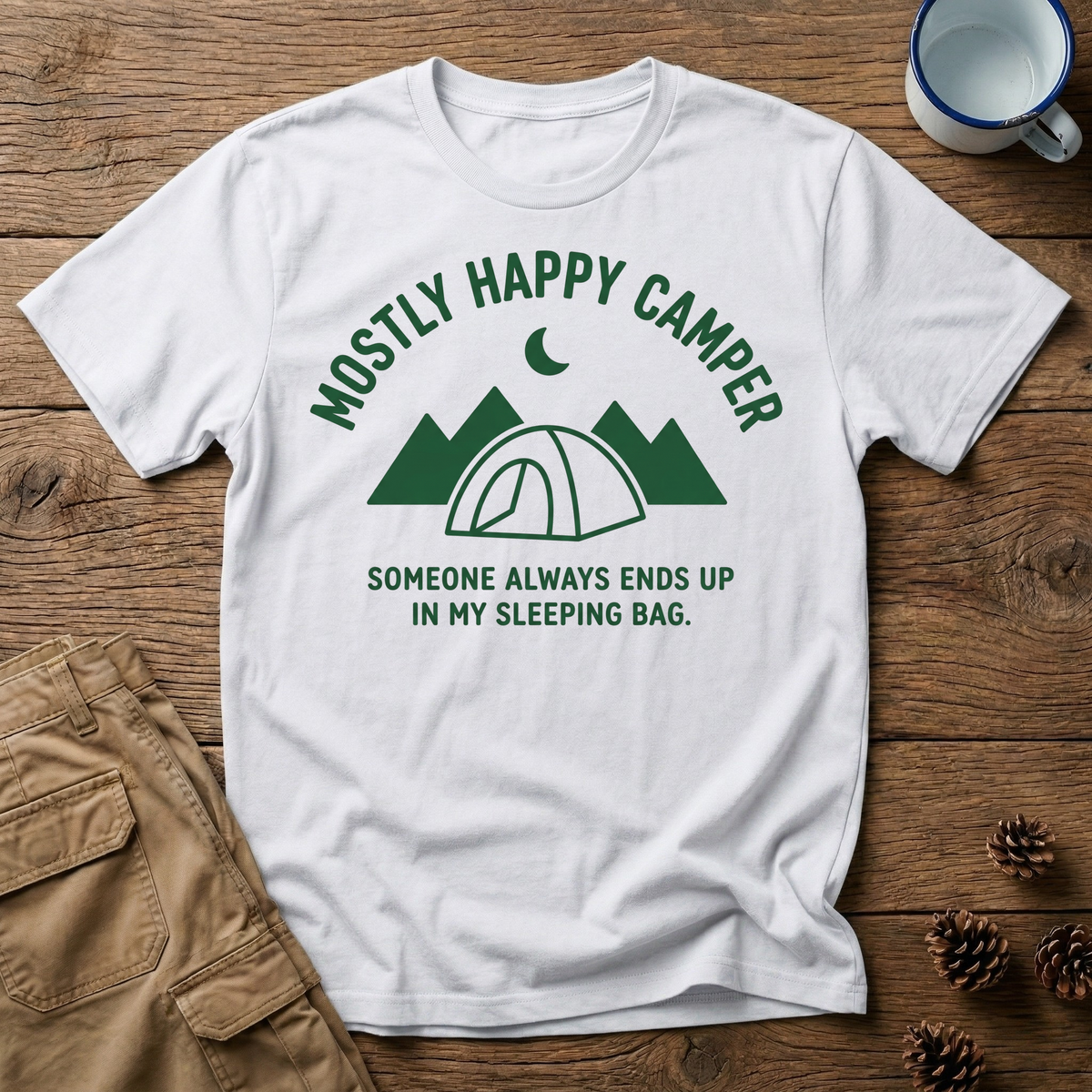 Someone In My Sleeping Bag - T-Shirt