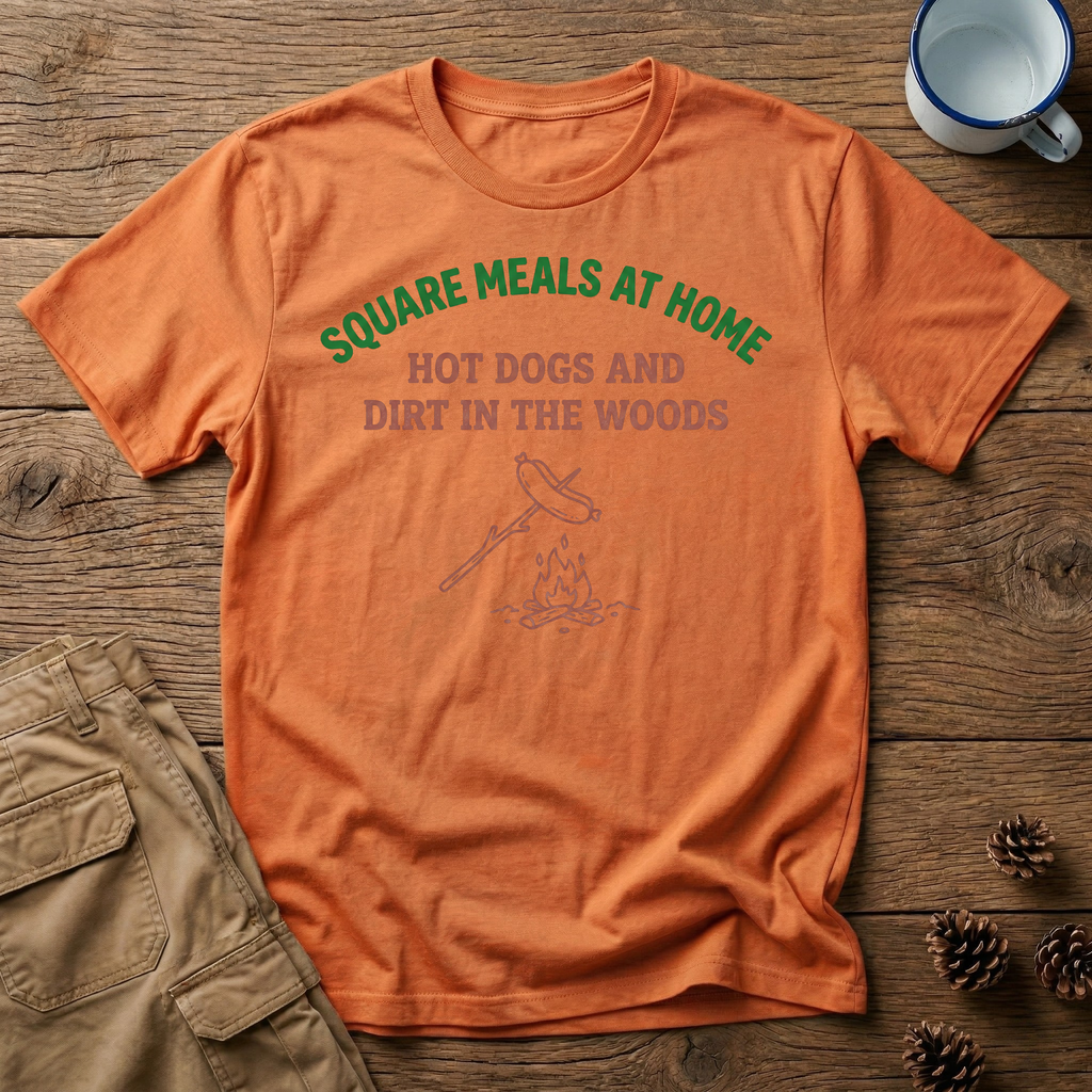 Square Meals at Home T-Shirt