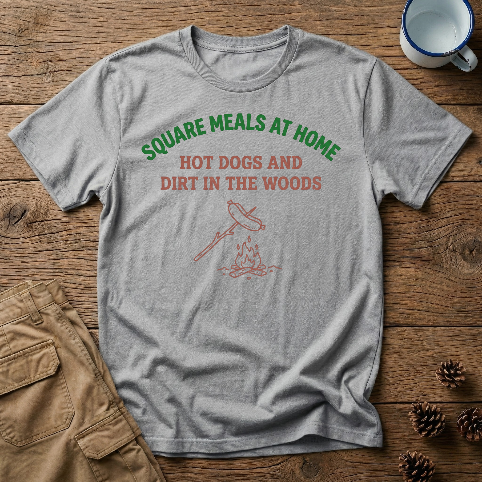 Square Meals at Home T-Shirt