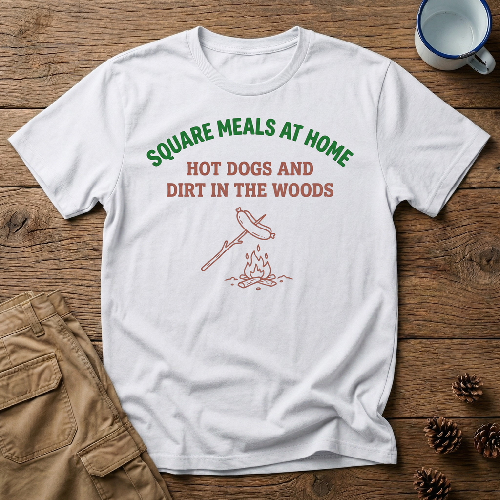 Square Meals at Home T-Shirt