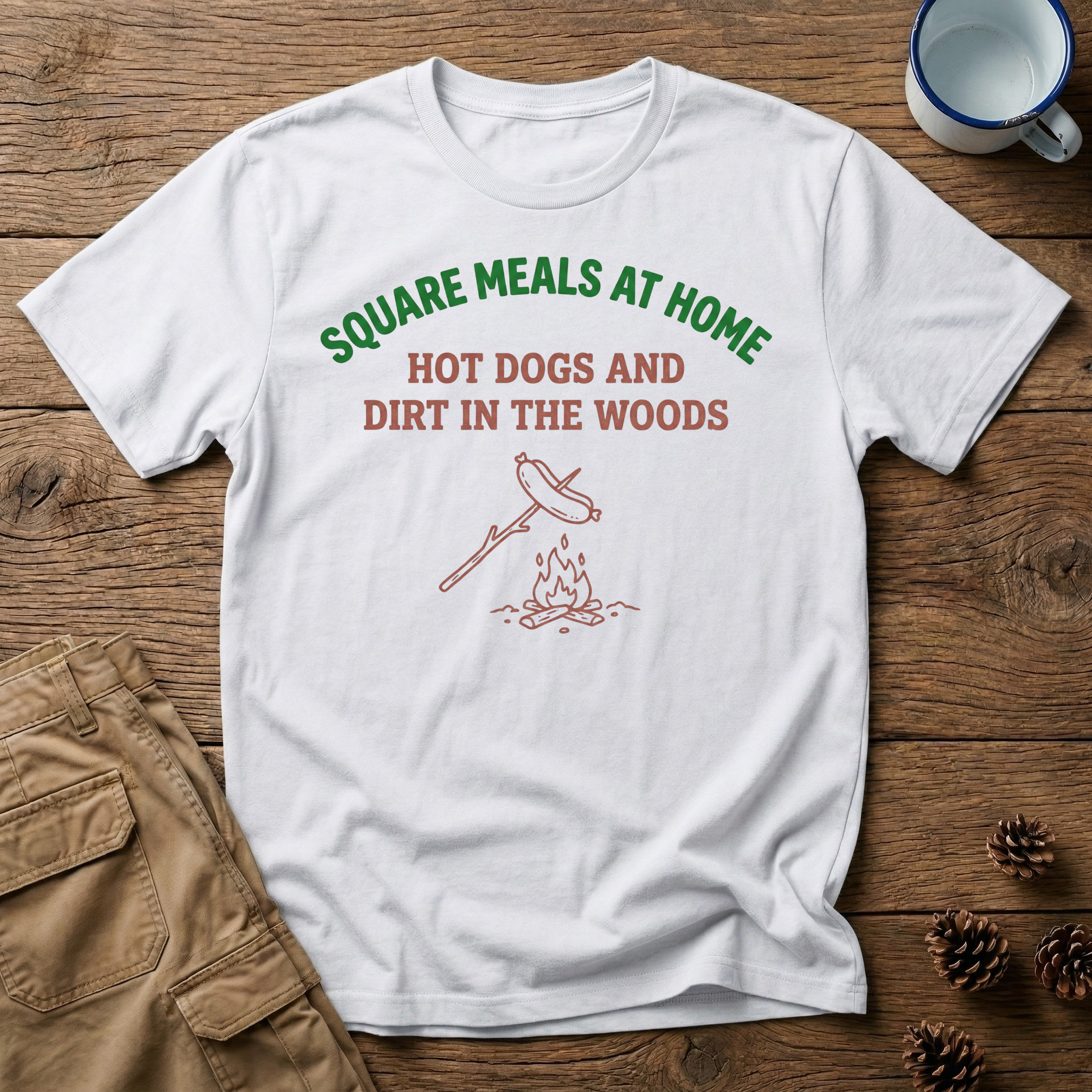 Square Meals at Home T-Shirt