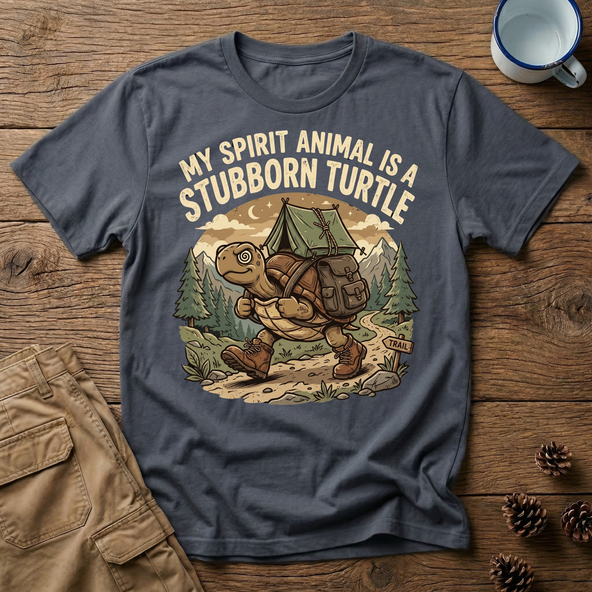 Stubborn Turtle - T-Shirt