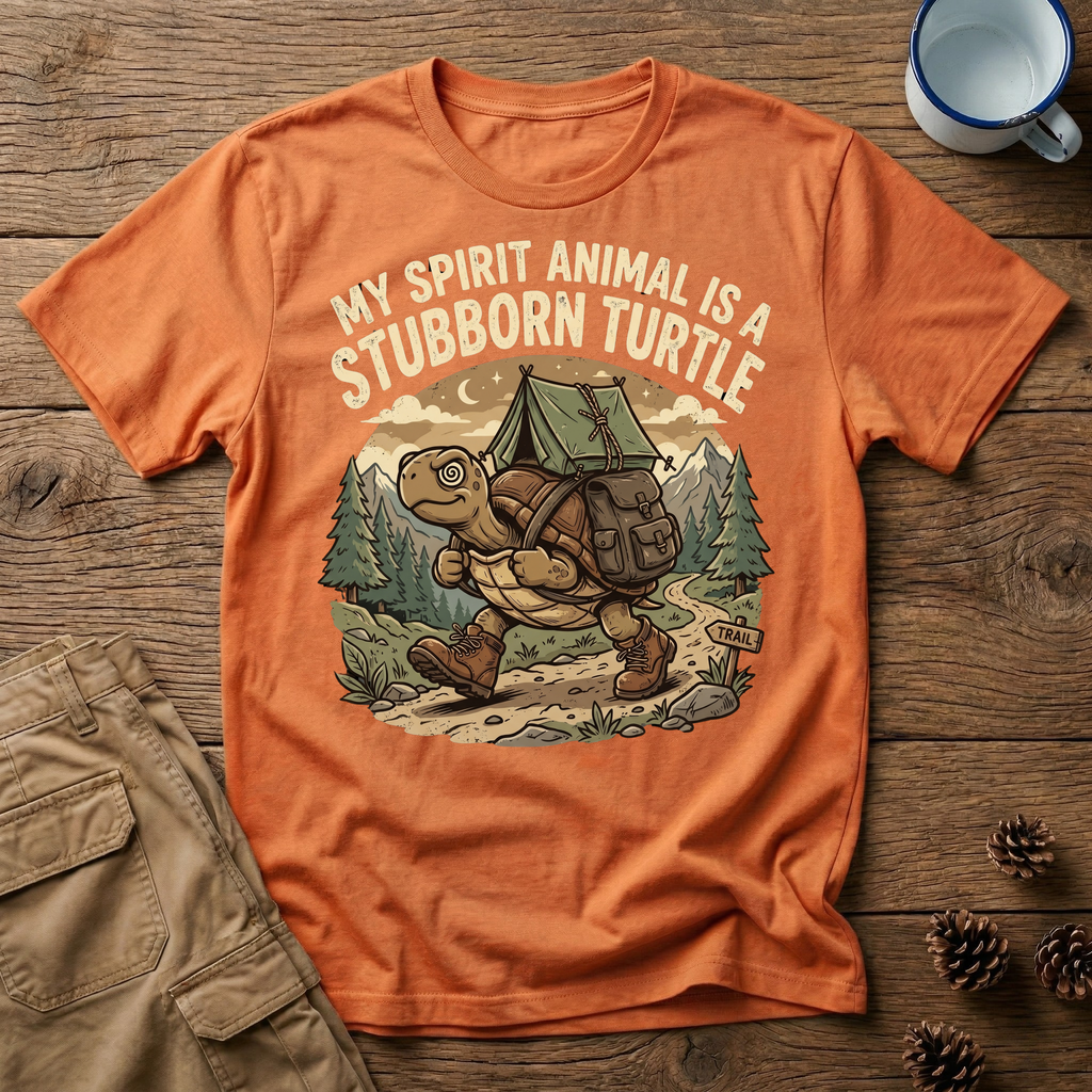 Stubborn Turtle - T-Shirt