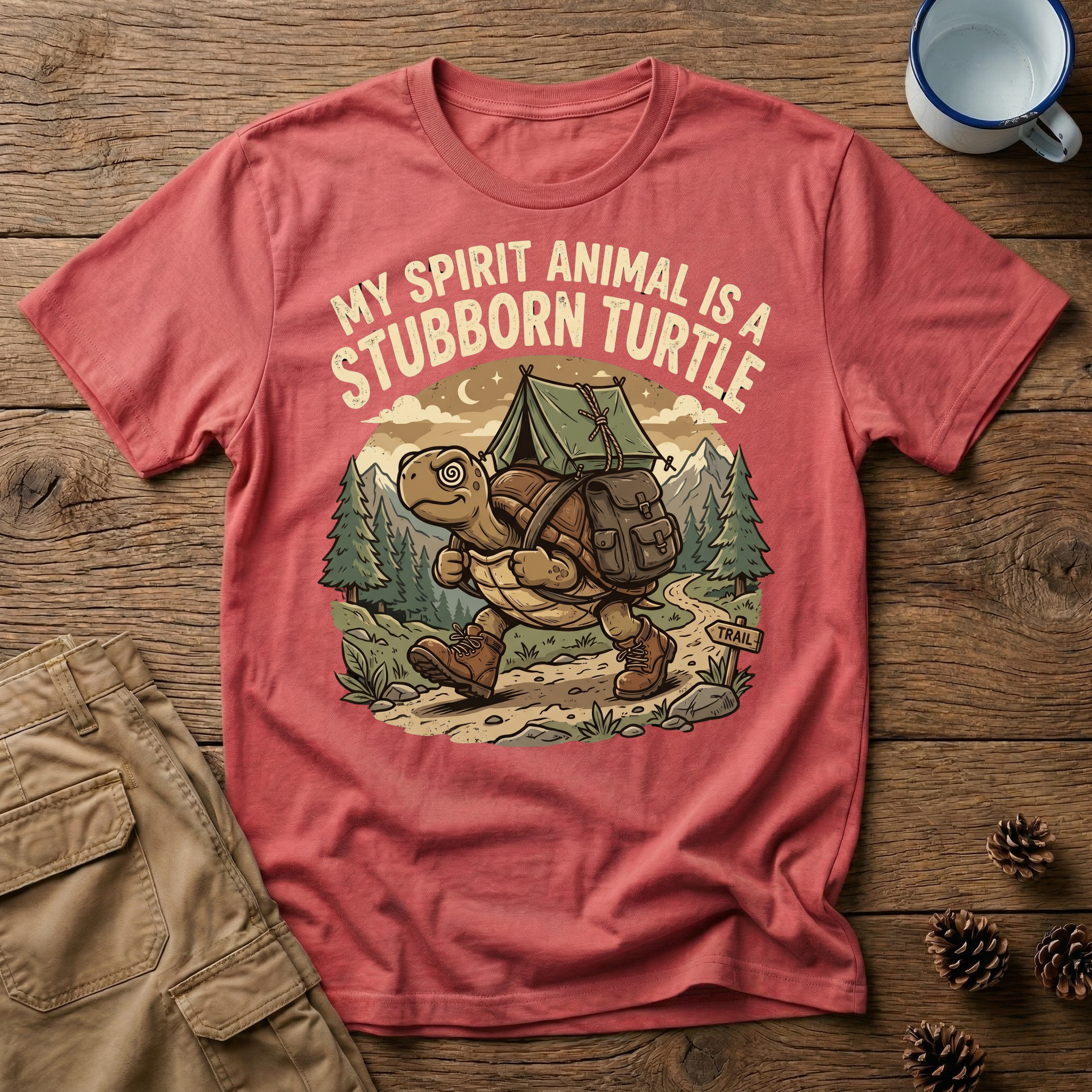 Stubborn Turtle - T-Shirt