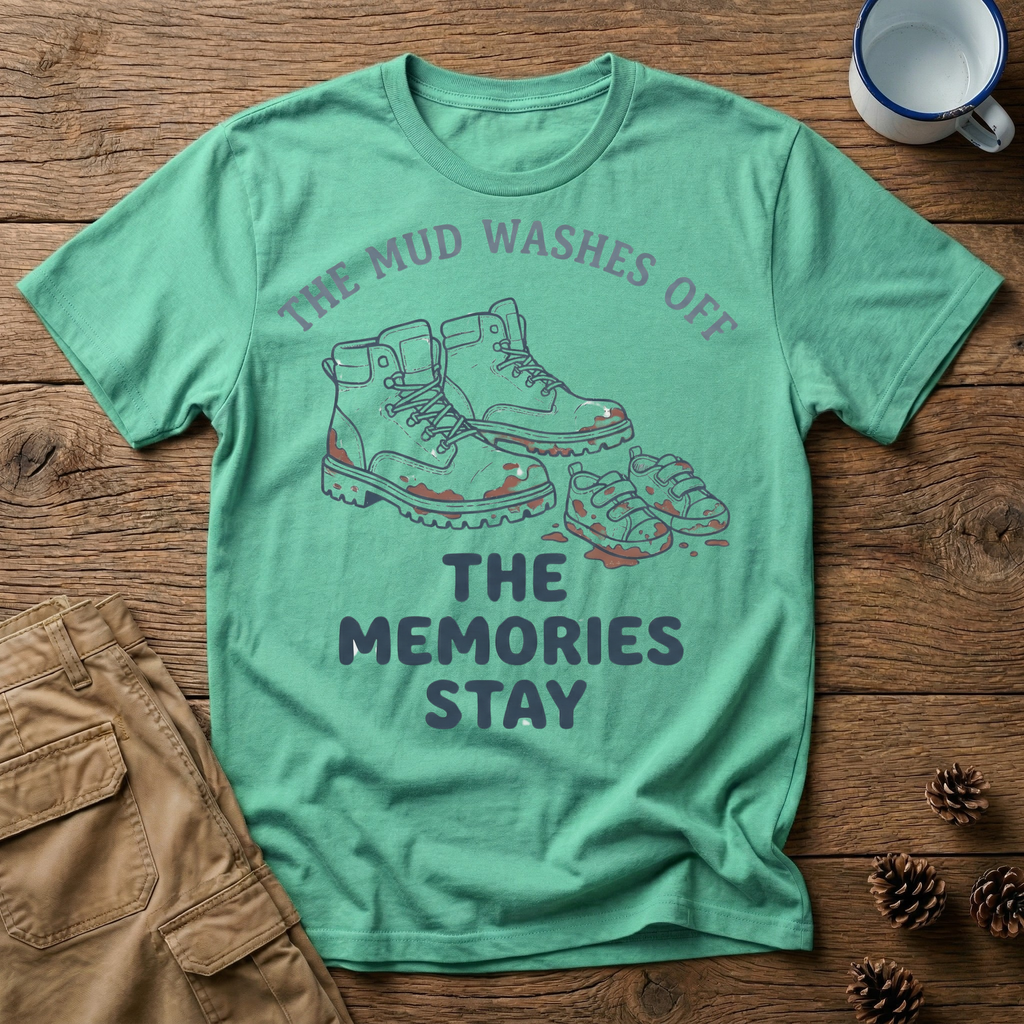 The Mud Washes Off The Memories Stay T-Shirt