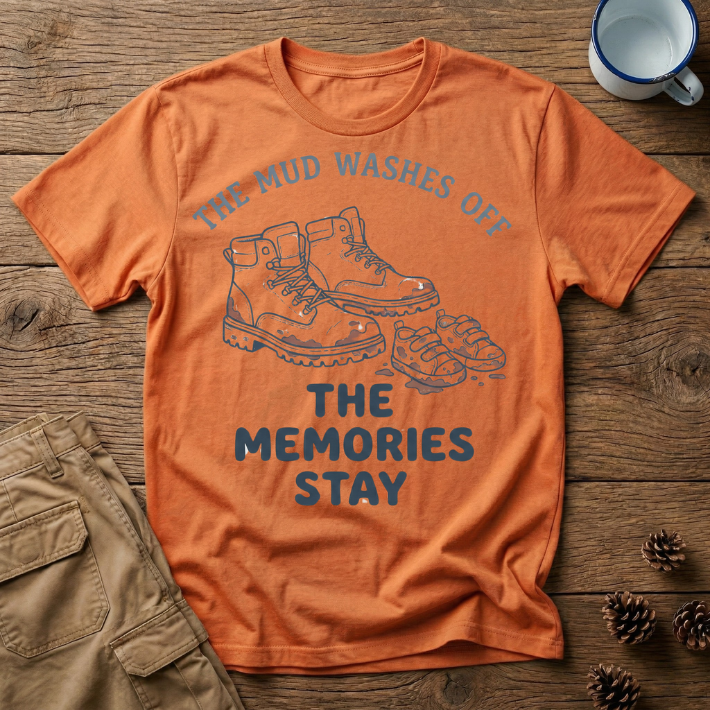 The Mud Washes Off The Memories Stay T-Shirt