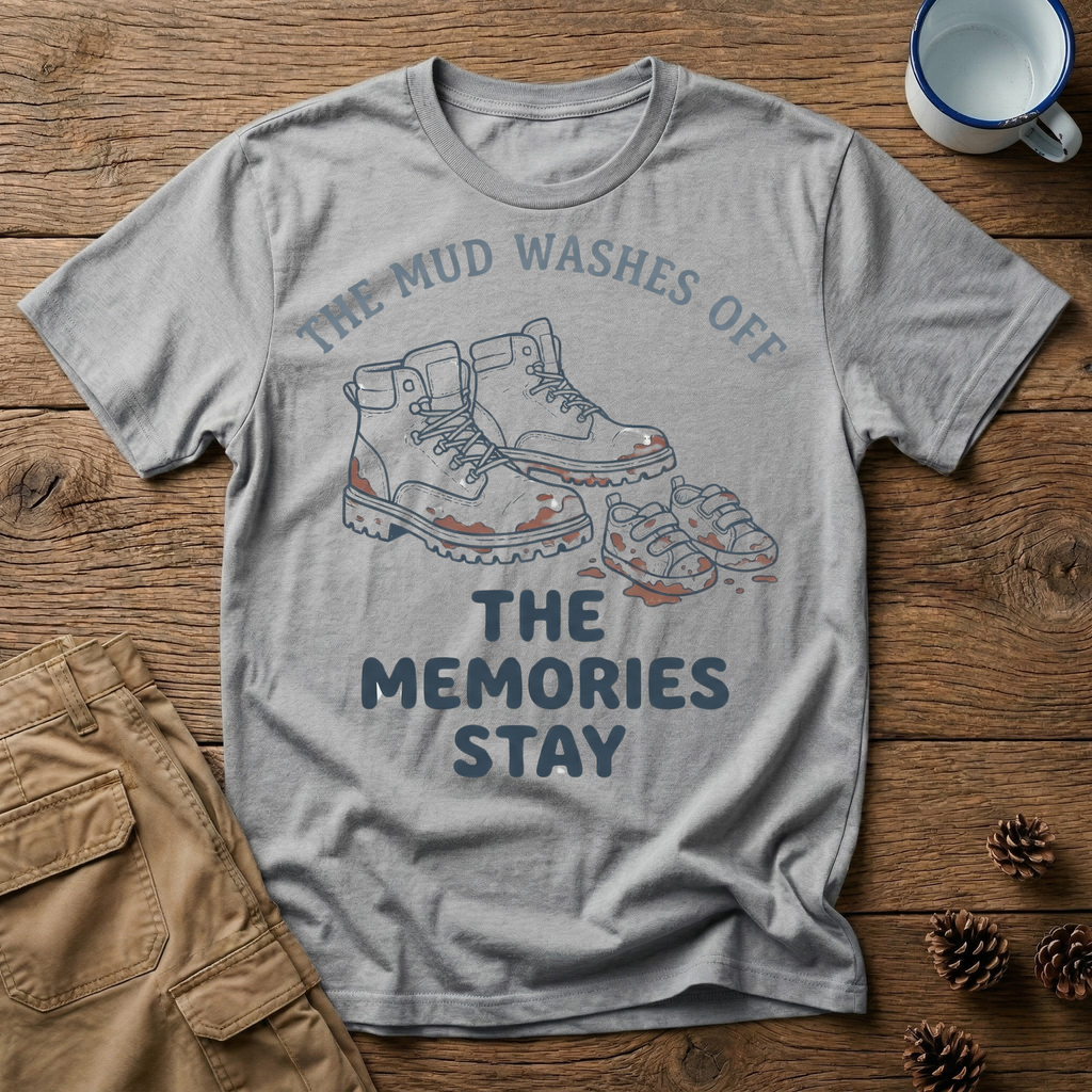 The Mud Washes Off The Memories Stay T-Shirt